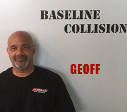 Photo of Baseline Collision team member Geoff