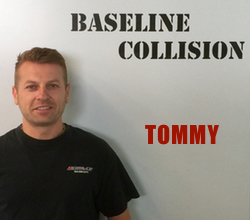 Photo of Baseline Collision team member Tommy