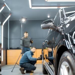 modern auto body repair shop